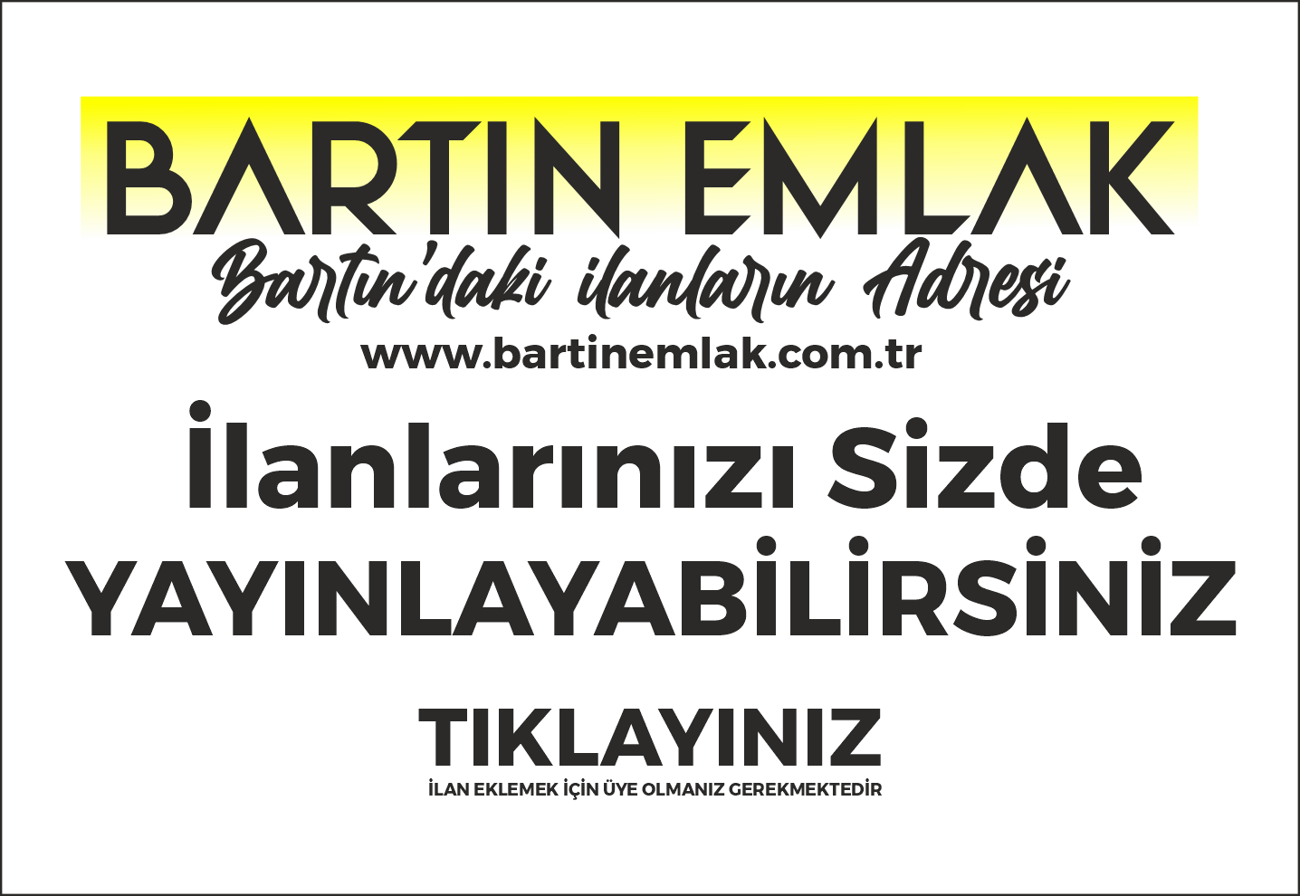 Bartın Emlak Yayında
